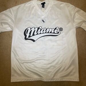 H&M oversized fit Miami jersey